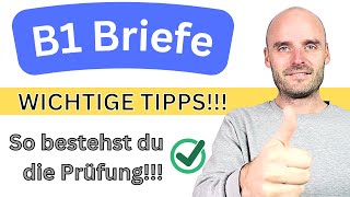 B1 Briefe  So bestehst du die Prüfung 💪 [upl. by Arhez]