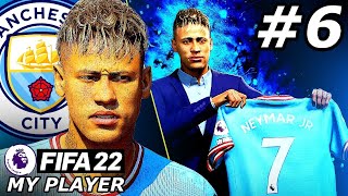 NEYMAR TO MAN CITY FOR £135000000🔥🏴󠁧󠁢󠁥󠁮󠁧󠁿  FIFA 22 Neymar Player Career Mode EP6 [upl. by Nynahs44]