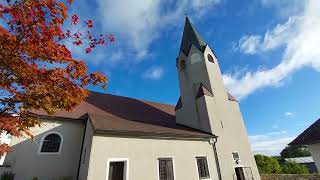 🔔KIRCHSCHLAGNÖ🔔 Festtagsgeläute der Pfarrkirche Kirchschlag zum Hl Nikolaus [upl. by Ynohtnaluap]