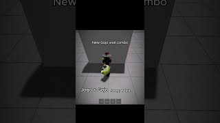 LATE New Gojo wall combo strongestbattlegrounds roblox [upl. by Paige]