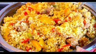 МЯСО с кускусом и овощамивместо Плова очень вкусное и простое блюдо на праздник или на простые дни [upl. by Ahsimot]