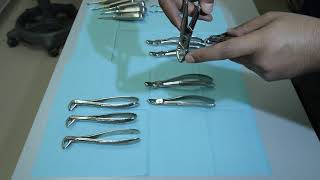 Instruments for teeth extraction [upl. by Eicyac857]