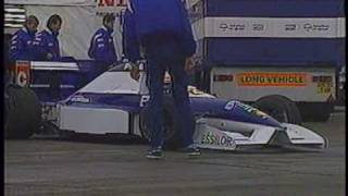 1990 ～ 1991 TYRRELL HONDA 020 テスト走行 F1 TEST [upl. by Khalsa]