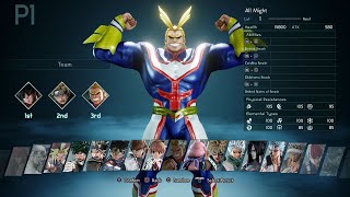 Jump Force All Characters Including DLC PS4 [upl. by Trellas754]