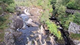 Rogie Falls  Wasserfall in Schottland am 30082024  4 [upl. by Asiral]