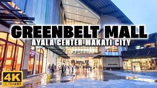 4K Exploring Greenbelt Mall Makatis Iconic Shopping Destination [upl. by Oberheim388]