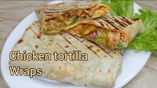 chicken tortilla wraps  a perfect lunch TSM [upl. by Mikaela]