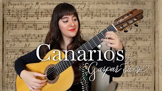 Canarios de Gaspar Sanz [upl. by Nuarb]