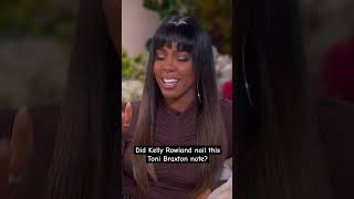 Did Kelly Rowland nail this Toni Braxton note [upl. by Aernda636]