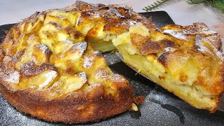 More apples than dough cake in just 5 minutes  The easiest apple cake recipe [upl. by Enasus]