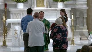 St Mary of the Assumption Taylor Texas Rite of Sending [upl. by Ardnoik]