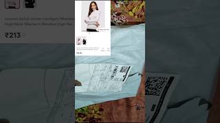 Inner wear sweater under 200 meesho unboxing winter shorts trending christmas unboxing [upl. by Nim]