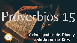 🙌Proverbios 15🙌 La Biblia leída en español Versión Reina Valera 1960 [upl. by Migeon]