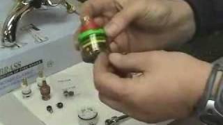 Kingston Brass how to replace Pressure Balanced Cartridge [upl. by Atirahc]