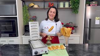 Crepe Suíço com a Chef Malu Galvão  Crepeira PRK06 elétrica 😍 [upl. by Soisanahta]