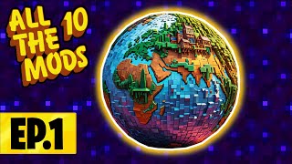 All The Mods 10  A NEW ATM MODPACK  Minecraft Modded Quest Pack  Ep1 [upl. by Aihtenyc736]