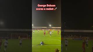 George Dobson vs Crawley Town efl football charlton charltonathletic [upl. by Nashbar]