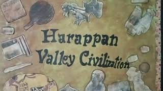 class 12 history project HARAPPAN CIVILIZATION [upl. by Ikin]