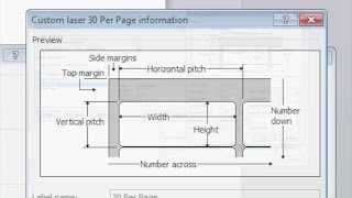 How To Make Custom Label Templates In Microsoft Word [upl. by Rachael]