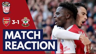 Arsenal 31 Southampton  Match Reaction LIVE [upl. by Aneema]