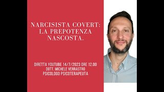 Narcisista covert la prepotenza nascosta [upl. by Ring]