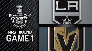 Golden Knights shut out Kings in first playoff game [upl. by Cynthea]