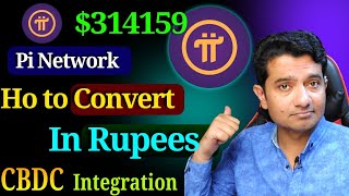 Pi Network New Update Convert in Rupees  Pi Coin Price Prediction  Pi Network Kyc [upl. by Spiegel6]