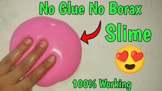 How To Make Slime Without Glue Or Borax l How To Make Slime With Flour and Salt l No Glue Slime ASMR [upl. by Scriven]