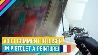 Voici comment utiliser un pistolet à peinture   CROP [upl. by Eissalc]