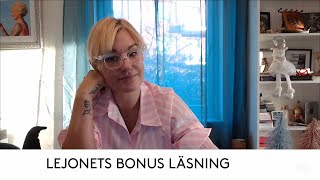 LEJONETS BONUS LÄSNING FÖR NOVEMBER 2024 [upl. by Idac]