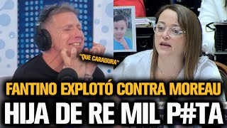 FANTINO TOTALMENTE SACADO EXPLOTÓ CONTRA CECILIA MOREAU [upl. by Oicirtap]