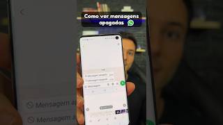 Como ver mensagens apagadas no WhatsApp [upl. by Assenaj]