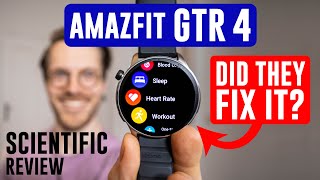 Amazfit GTR 4  Scientific Review beautiful but bad [upl. by Attenal]