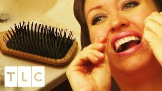 Woman Uses Her Hair as Dental Floss To Save Money  Extreme Cheapskates [upl. by Aikem]