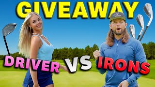 I’m Trying to Win You a Driver He’s Trying to Win You Irons  Insane Giveaway [upl. by Naaitsirhc]