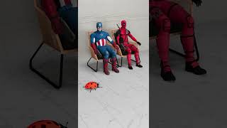 Deadpool vs Captain America  Target Challenge  Marvel Animation [upl. by Raybourne217]