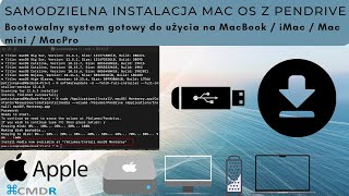 PORADNIK Tworzenie bootowalnego pendrive i instalacja systemu MacOS  How to create bootable MacOS [upl. by Lonyer]