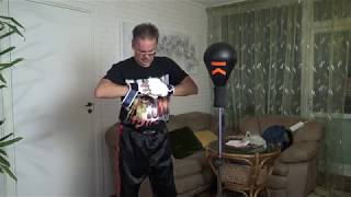 The Reflex Bag  Punching ball OUTSHOCKРаспаковка и обзор напольной боксерской груши [upl. by Aileno]