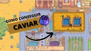 Como Conseguir Caviar  Stardew Valley [upl. by Brittaney]