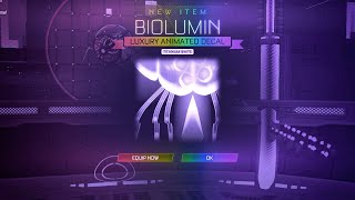 I GOT THE NEW TITANIUM WHITE BIOLUMIN DECAL IN ROCKET LEAGUE  BEST DECAL [upl. by Lenahc]