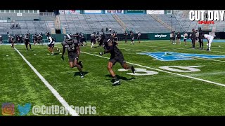 HBCU Legacy Bowl Practice Day 1 Highlights  Team Robinson  College Football [upl. by Jemine]