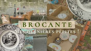 BROCANTE France  Retour de brocante  Mes pépites de brocante [upl. by Milda]