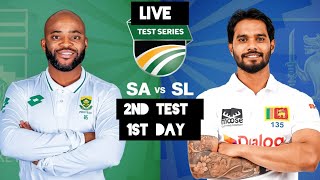 SRILANKA VS SOUTH AFRICA  LIVE 2ND TEST  PORT ELIZABETH 2024  LIVE Score amp Commentary  CricRaj [upl. by Ylrac]