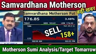 Samvardhana Motherson share newsbuy or sell  motherson sumi share analysistarget tomorrow [upl. by Christiansen468]