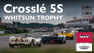 The Whitsun Trophy at Goodwood Revival 2024  Onboard Crosslé 5S Driven by Matthew Wurr [upl. by Arielle]