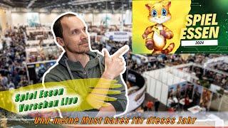 Spiel Essen 2024 Vorschau amp Meine Must Have Liste [upl. by Adnema493]