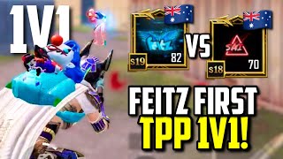 FEITZ TRIES TPP 1V1 FOR FIRST TIME  PUBG Mobile [upl. by Innes197]