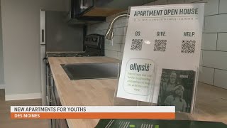 Ellipsis Iowa unveils new apartments for people aged 1621 [upl. by Leksehc]