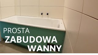 Zabudowa wanny płytą GKBI Proste Tanie Wytrzymałe Szybkie [upl. by Adnarram]