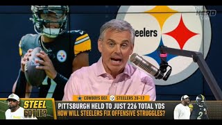 THE HERD  Colin Cowherd RIPS Dallas Cowboys Dak They Were AWFUL Pittsburgh Just Failed  NFL [upl. by Arriat]